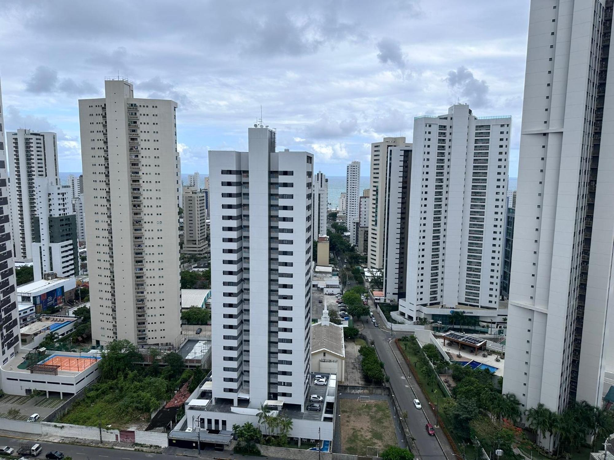 Flat - Boa Viagem Para Ate 5 Pessoas, Andar Alto Vista Mar, Piscina, Wifi 500Mbps, Recife Exterior photo